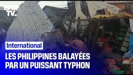 Les Philippines balayées par le puissant typhon Kammuri