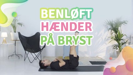 Benløft, hænder på bryst - Bedre Livsstil