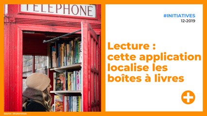 Lecture : cette application localise les boîtes à livres