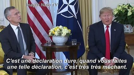 Otan: Macron s'est montré "très insultant", selon Donald Trump