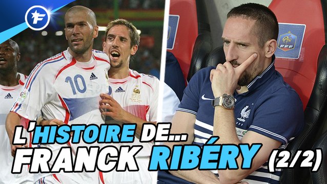Le fabuleux destin de Franck Ribéry, du successeur de Zidane en Équipe de France au mal-aimé