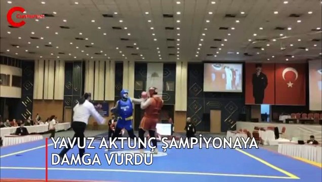 Yavuz Aktunç 4. Wushu Sanda Kungfu Şampiyonası'na damga vurdu!