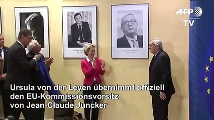 Von der Leyen zu Juncker: "Danke, was du für Europa getan hast"