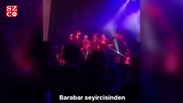 Taner Ölmez bu kez sesiyle alkış aldı
