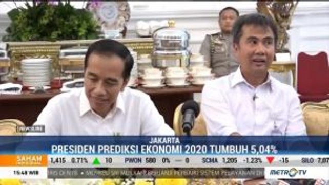 Jokowi Prediksi Ekonomi Indonesia 2020 Tumbuh 5,04 Persen