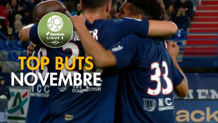 Top Buts Domino's Ligue 2 - Novembre (saison 2019/2020)