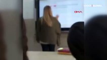 Öğretmeni ders anlatırken sınıfta sigara içen öğrenciye sosyal medyada tepki