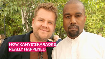 James Corden describes nightmare to get Kanye on carpool karaoke