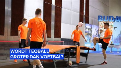 Wordt Teqball net zo populair als voetbal?