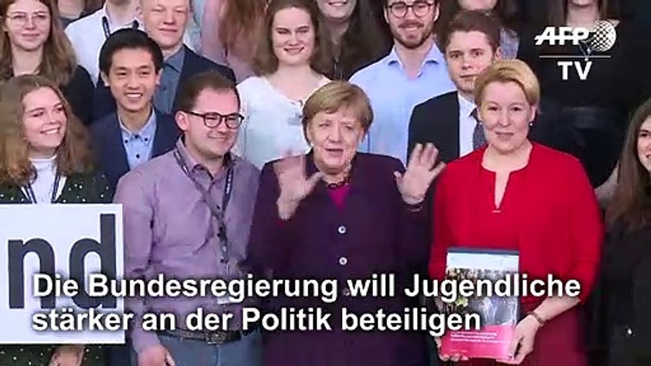 Merkel zu Jugendlichen: 'Boxt euch durch'