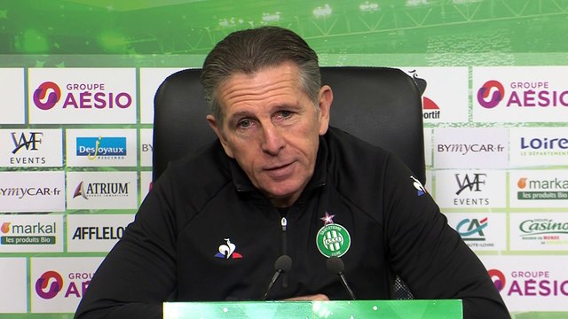 Claude Puel : J'attends beaucoup plus de maîtrise