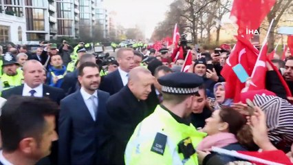 Cumhurbaşkanı Erdoğan, Londra’da Coşku ile Karşılandı