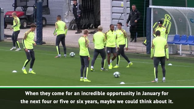 Guardiola rules out January signings for Man City