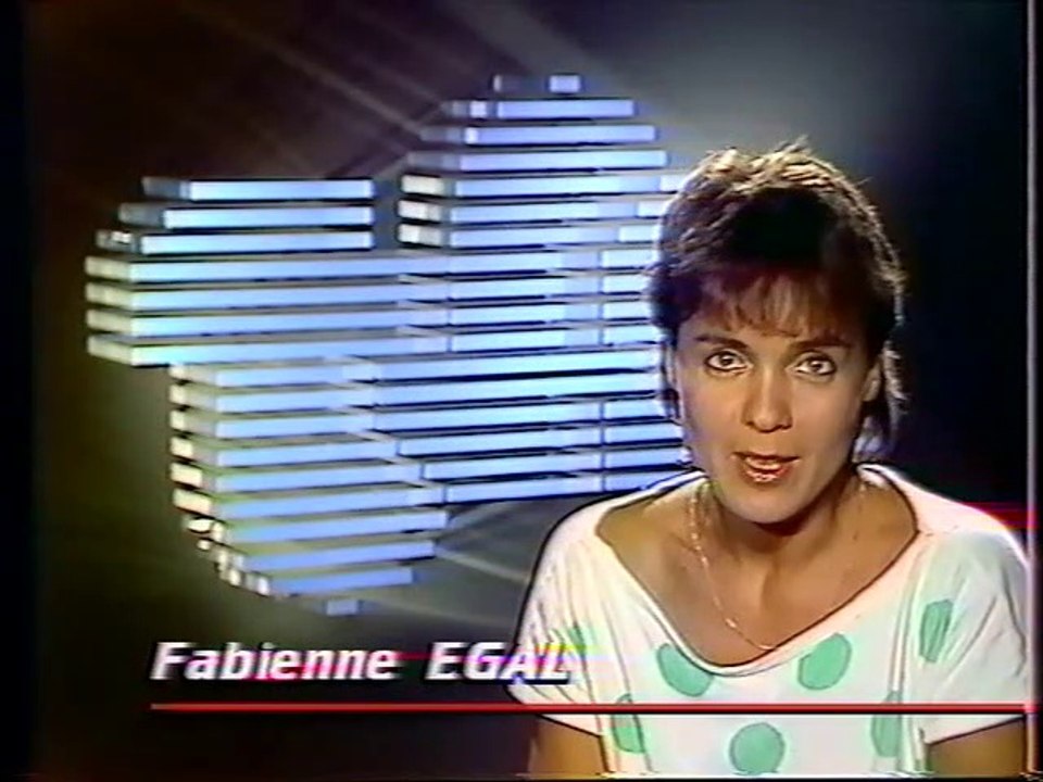 TF1 - 25 Juin 1986 - Pubs, bande annonce, speakerine (Fabienne Egal)