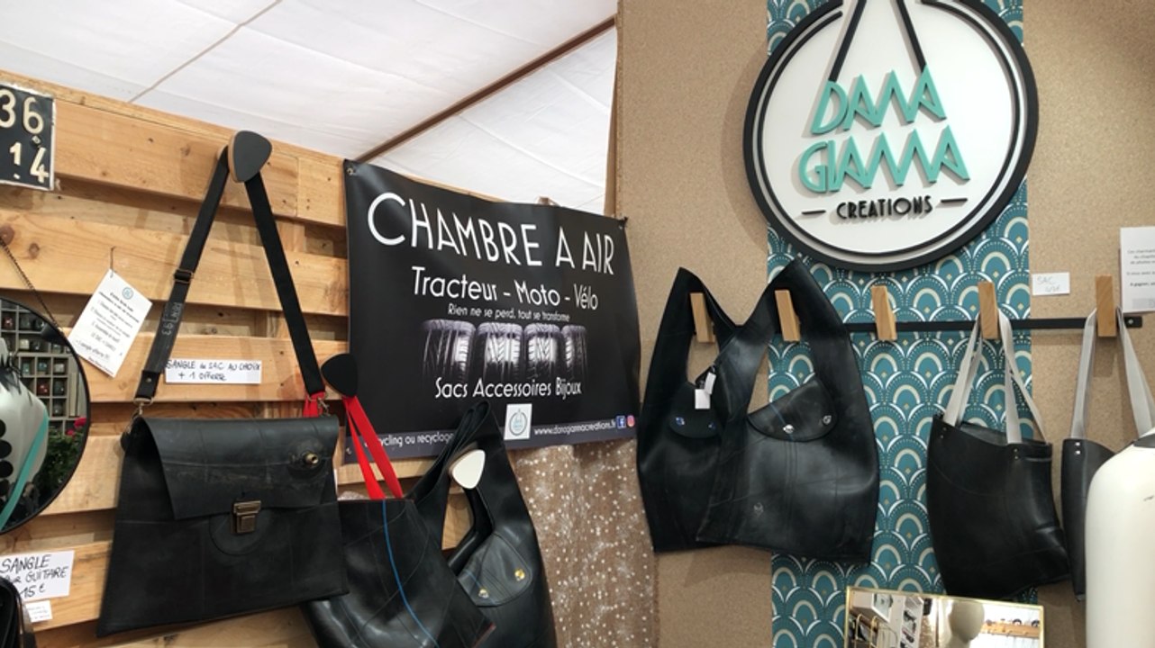 Cadeau de Noël local. Les sacs, bijoux en chambre à air de Dana Gianna créations