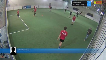 But de Sylvain (3-7) - TEAM AREAS Vs NCA FUTSAL CLUB - 02/12/19 21:00 - LIGUE 3 - Poitiers Game Parc