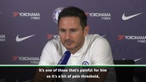 Lampard gives update on Abraham's chances of facing Villa