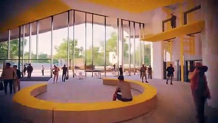 The University of Portsmouth's new building in Victoria Park