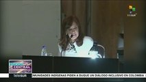 Cristina Fernández denuncia guerra jurídica en Argentina