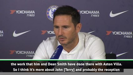 'Most decorated captain' Terry will get a good reception - Lampard