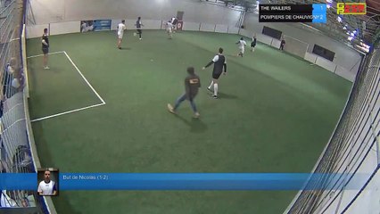 But de Nicolas  (1-2) - THE WAILERS Vs POMPIERS DE CHAUVIGNY - 02/12/19 20:00 - LIGUE 1