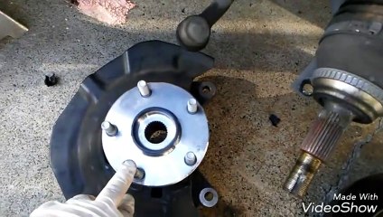 2004 Sienna Wheel Bearing Replacement
