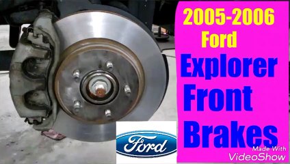 2004-2005 Ford Explorer Front Brakes