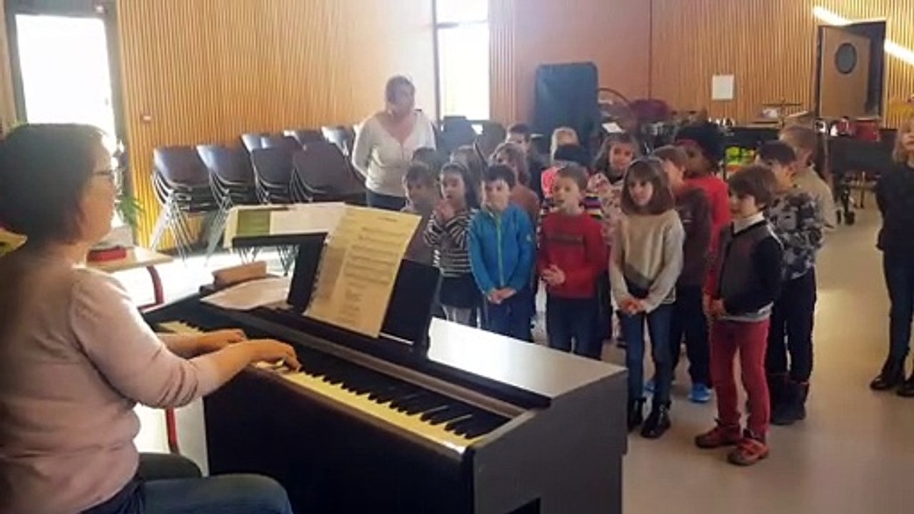 Gérardmer : les écoles chantantes préparent leur concert de Noël