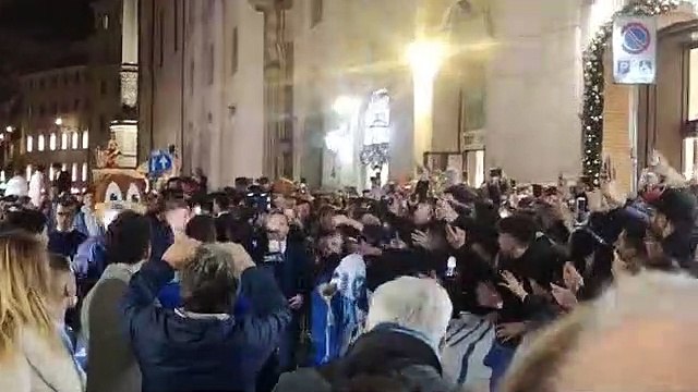 Inaugurazione Lazio Style - L'arrivo di Immobile