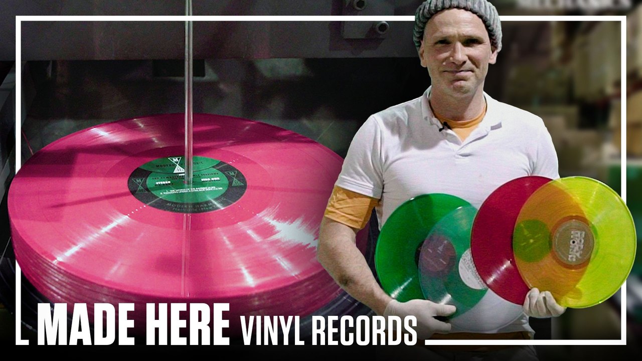 MADE HERE: How Vinyl Records Are Made