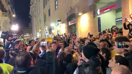 Inaugurazione Lazio Style, autografi per Immobile