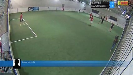 But de loic  (4-7) - TEAM AREAS Vs NCA FUTSAL CLUB - 02/12/19 21:00 - LIGUE 3 - Poitiers Game Parc