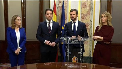 El PP solicitará la comparecencia de Sánchez en el Congreso para informar del caso de los ERE