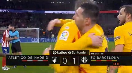 Liga |  15ème journée : Le Barca brille à Madrid