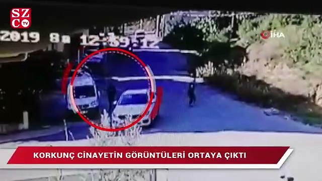 korkunç cinayetin görüntüleri ortaya çıktı