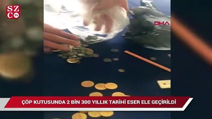 2300 yıllık eserler çöpten çıktı!