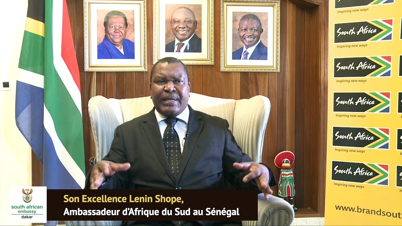 Son Excellence Lenin Shope, Ambassadeur d'Afriq...