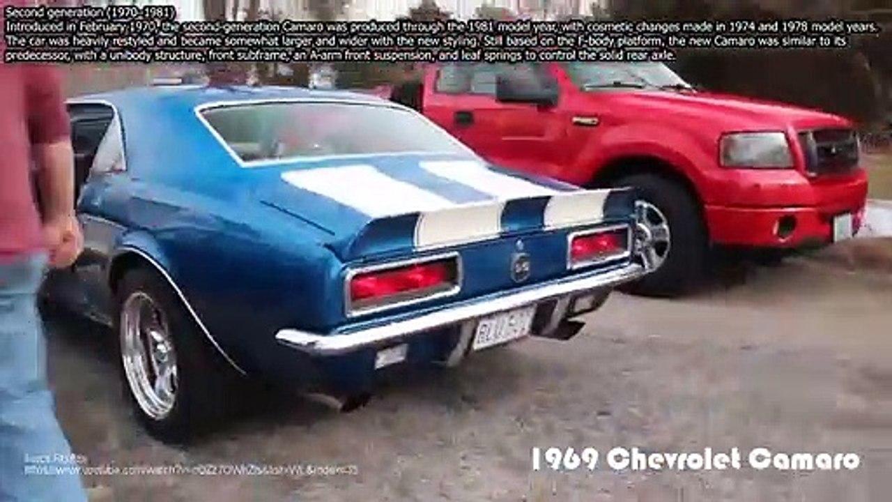 Crazy Cold Start CHEVROLET CAMARO Engines and Sound l MUSCLE CAR Edition