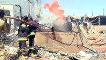 23 قتيلاً إثر انفجار وحريق في مصنع في الخرطوم