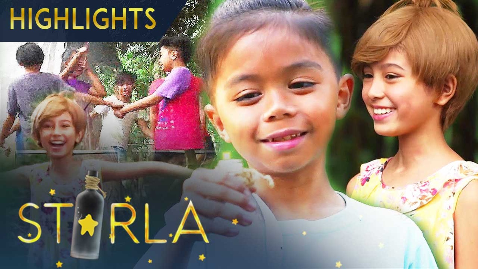 Buboy takes Stella to play with his friends | Starla