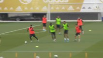 Los madridistas que fueron al Balón de Oro ya entrenan en Valdebebas