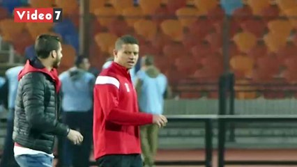 حوار ساخن بين رمضان صبحي وسعد سمير بعد فوز الأهلي على بني سويف