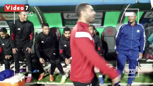 الدكش يكشف رد فعل فايلر بعد الهدف وما فعله لاعب بني سويف بعد تغيره