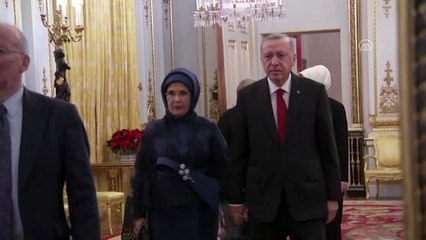 Cumhurbaşkanı Erdoğan, Buckingham Sarayı'nda verilen resepsiyona katıldı (3)