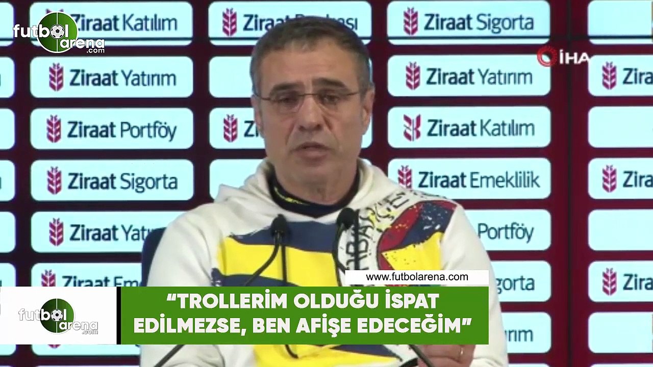 Ersun Yanal: "Trollerim olduğu ispat edilmezse, ben afişe edeceğim"