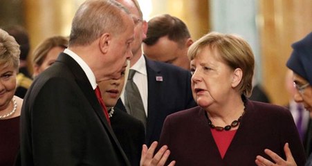 Cumhurbaşkanı Erdoğan, Buckingham Sarayı'nda verilen resepsiyona katıldı