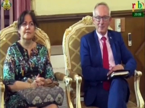 RTB/Entretien entre la une délégation de l’ Union Européenne avec le Premier Ministre à la primature