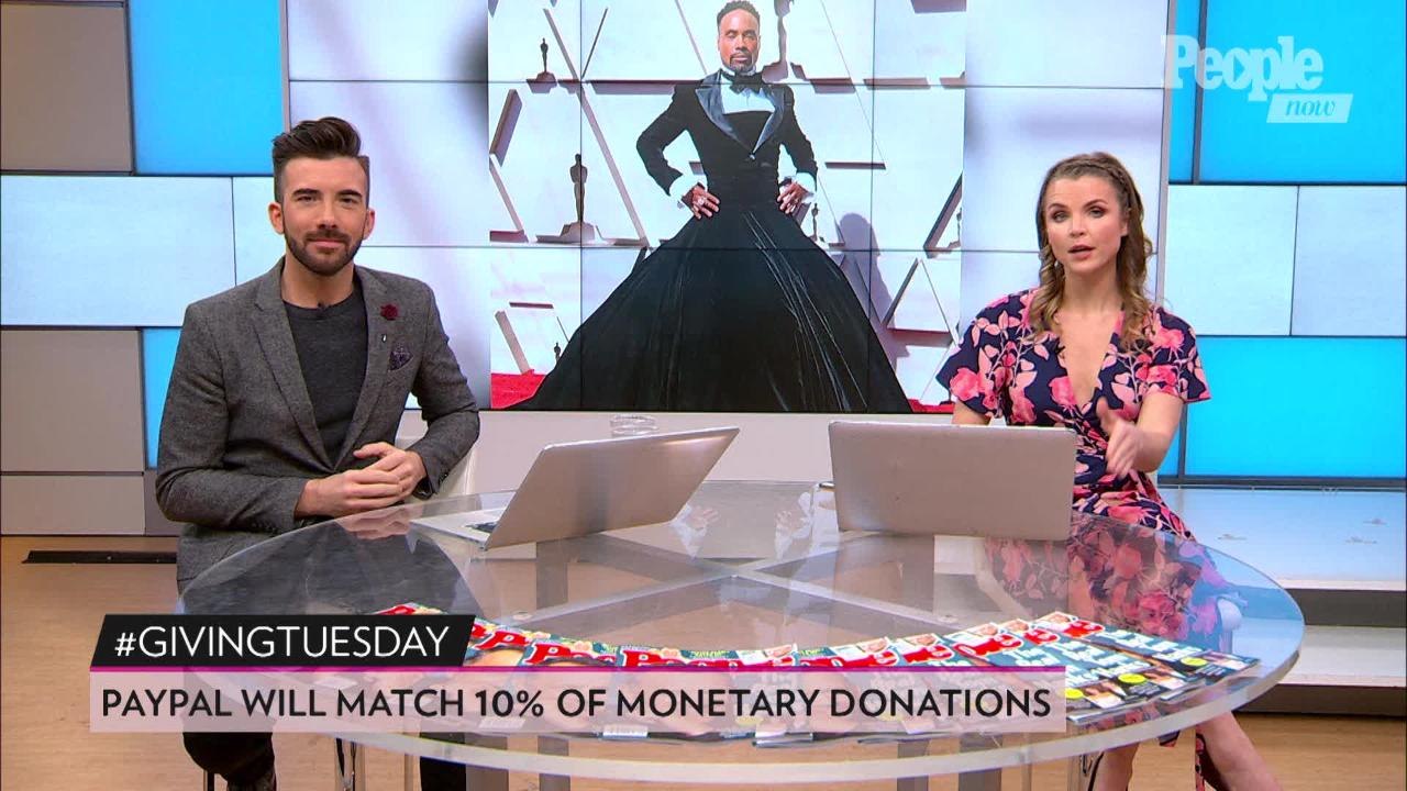 Billy Porter Loves Giving Back 'Through Art' While Raising Awareness for Giving Tuesday