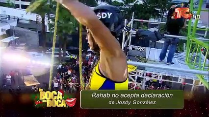 Se enciende la polémica entre Rahab Villacres y Josdy Gonzáles.