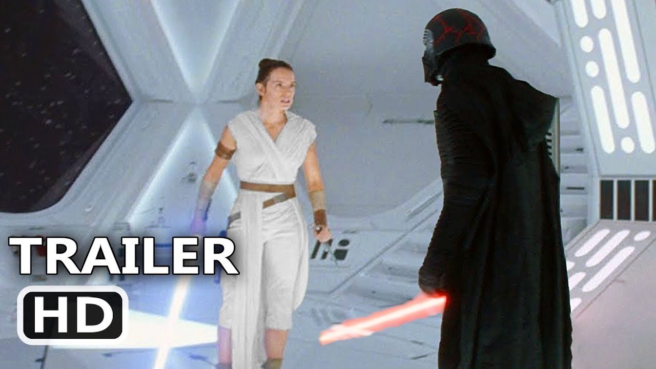 STAR WARS 9 "Rey Fights Kylo" Trailer